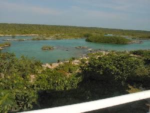 Rooftop view of the lagoon