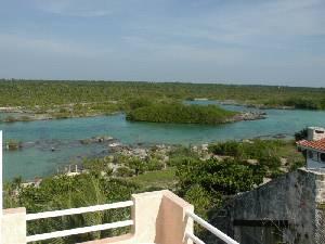 Rooftop overlooking lagoon