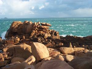 Ploumanach Beach, Lighthouse