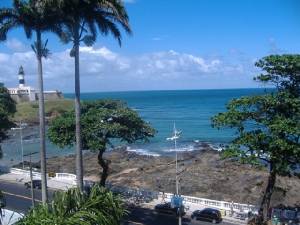 The road of  the building 