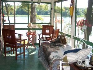 Screened porch, a special spot