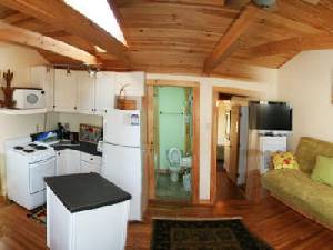 Living Room of Two Bedroom Cot