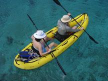 Kayak comes with cottage