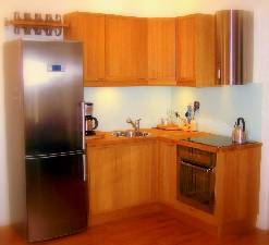 Conveniently Stocked Kitchen