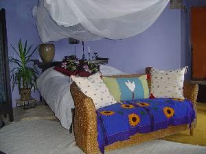 A Cheery Bedroom w/ Fireplace