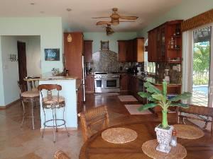 Gourmet kitchen & dining areas