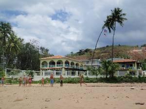 Villa beach & Sand volleyball 