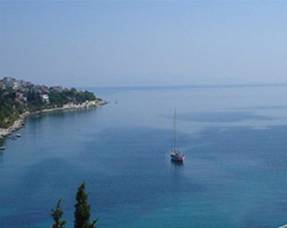 Sea view from balcony