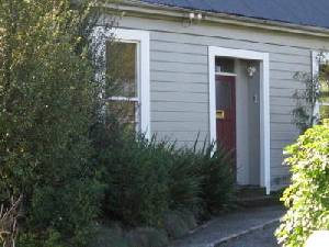 Front entrance to Kowhai Villa