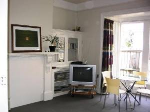 Living Area in Apartment A