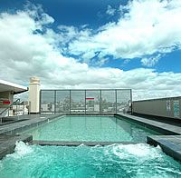rooftop pool