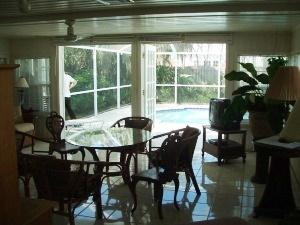 Florida Room looking west