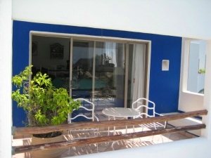 Balcony with great views