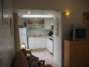 Living room to kitchen