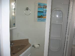 Full bathroom with shower