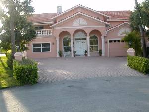 House from the front