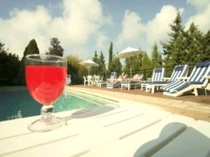 Have a drink by the pool