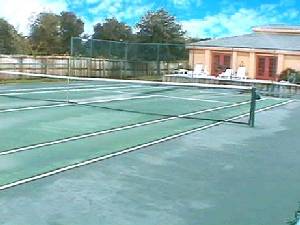 private tennis courts