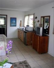 across the streat from beach 