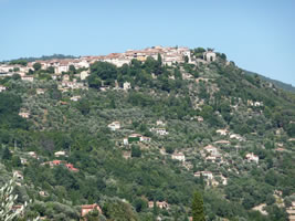 Views towards Cabris....