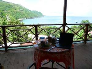 Enjoy breakfast here