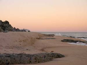 Our Beach at Dusk