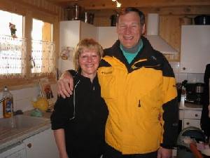 Your hosts Sam & Wendy