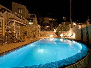 pool at night