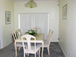 Formal dining area