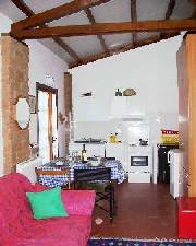 kitchenette and sofa bed