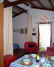 inside the Cottage by lake