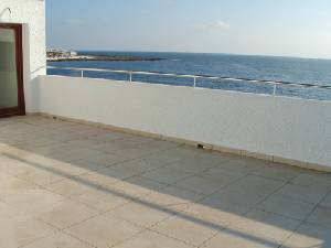 View from mid terrace