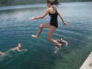 Kids having fun