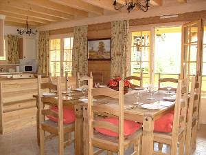 Dining area, doors to terrace