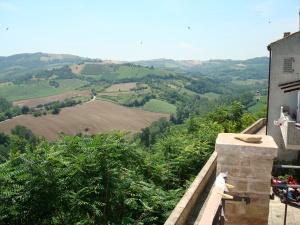 View from rear terrace