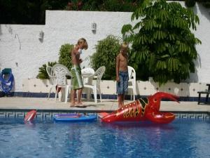 Have fun in the pool