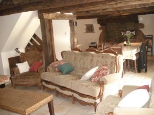 The Beams living room