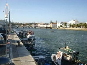 Ferry dock for Tavira Island
