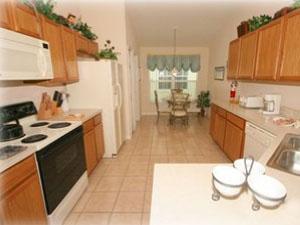 Large fully equipped kitchen