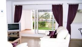 Gardens and pools from lounge