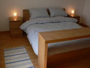 Blue bedroom