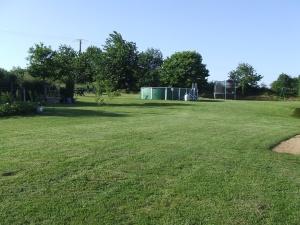 Pool and garden area