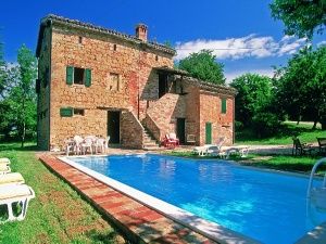 Garden and swimming pool
