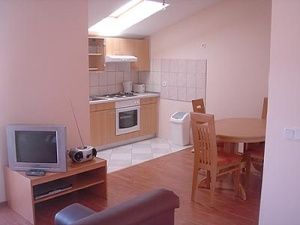 Kitchen and dining area