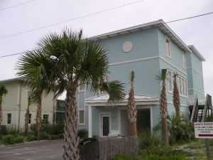 View from beach side