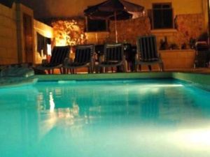 pool by night