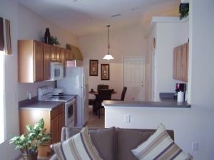 Kitchen with breakfast bar