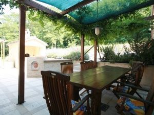 Cantinone Pergola Dining Table