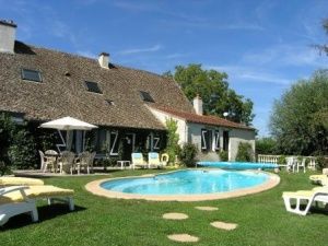 Garden and pool