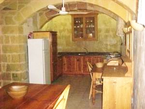 Kitchen and dining area